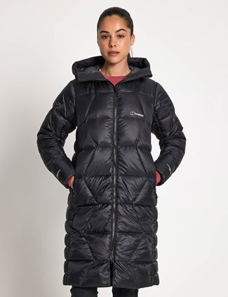 Explorer Longline Down Jacket - Jet Black Explorer Longline Down Jacket - Jet Black