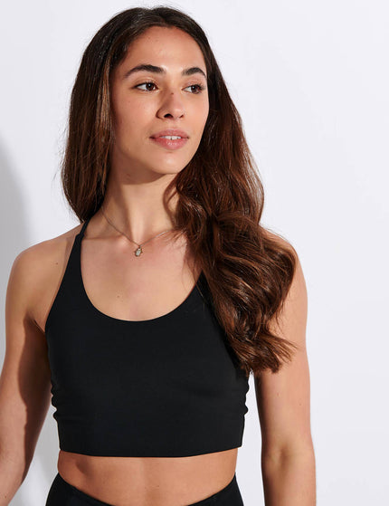 Girlfriend Collective Cleo Bra - Blackimage1- The Sports Edit