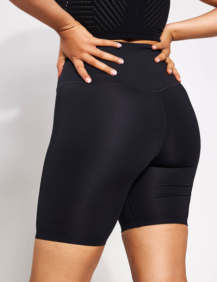 Girlfriend Collective High Waisted Bike Short - Blackimage2- The Sports Edit