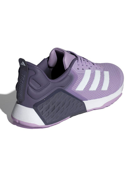 adidas Dropset 3 Strength Training Shoes - Powder Plum/Cloud White/Preloved Violetimage3- The Sports Edit
