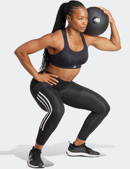 adidas TLRD Impact Training High-Support Bra - Blackimage5- The Sports Edit