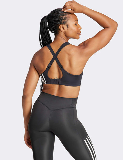 adidas TLRD Impact Training High-Support Bra - Blackimage2- The Sports Edit