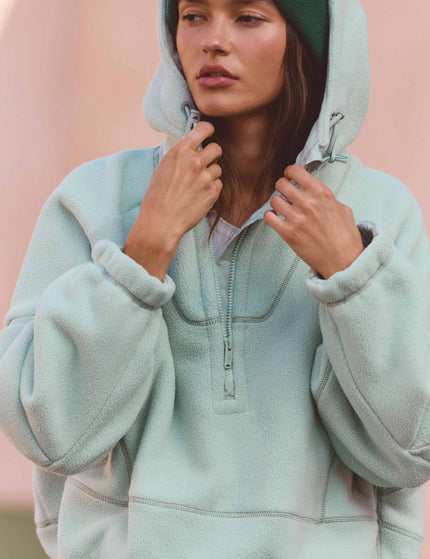 FP Movement Wild And Free Fleece Pullover - Green Teaimage1- The Sports Edit