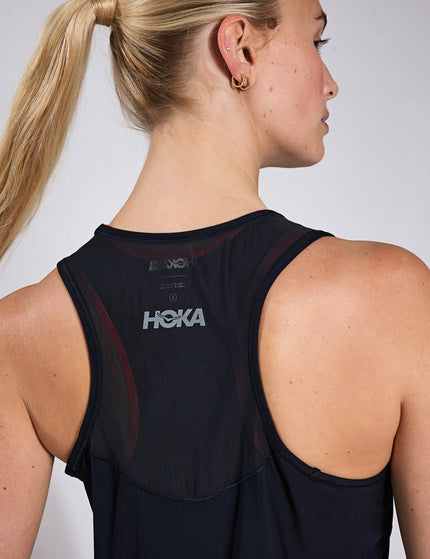 HOKA Airolite Run Tank - Blackimage3- The Sports Edit