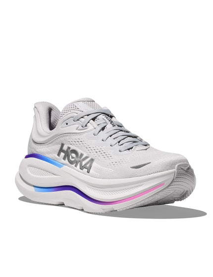 HOKA Bondi 9 - Cosmic Grey/Whiteimage2- The Sports Edit