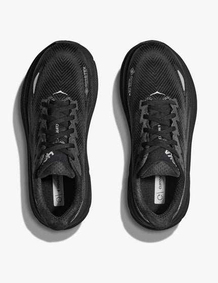 HOKA Clifton 9 Gore-Tex - Black - BARCODE ISSUESimage4- The Sports Edit