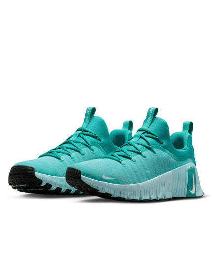 Nike Free Metcon 6 Shoes - Bleached Turquoise/White/Washed Tealimage2- The Sports Edit