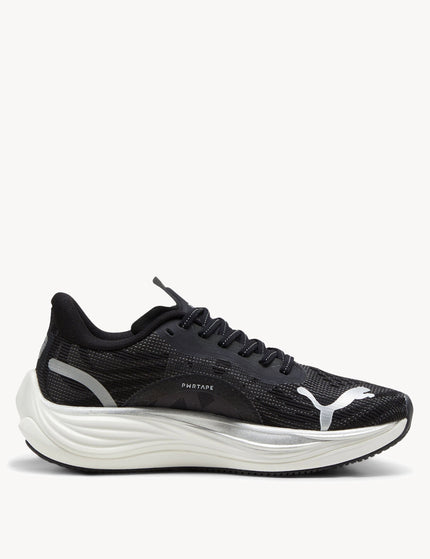 PUMA Velocity NITRO 3 Shoes - Black/Silver/Whiteimage1- The Sports Edit