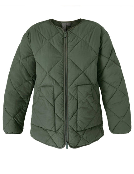 Sweaty Betty On The Move Quilted Jacket - Ivy Greenimage8- The Sports Edit