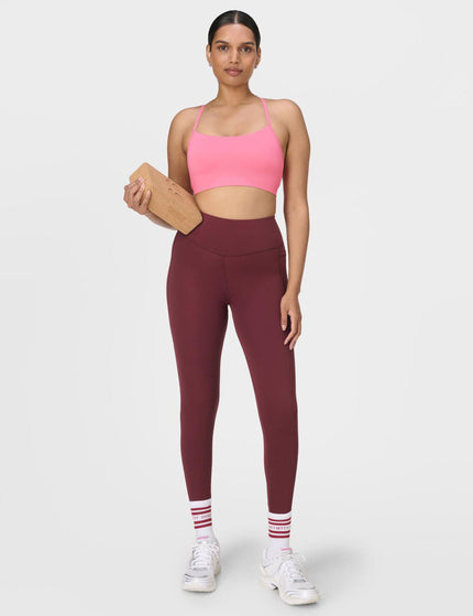 Sweaty Betty Spirit Restored Yoga Bra - Lollipop Pinkimage5- The Sports Edit