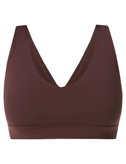Sweaty Betty Ultimate Studio Voop Bra - Sable Brownimage6- The Sports Edit