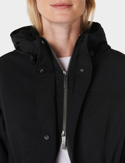 Sweaty Betty Winter Stride Waterproof Parka - Blackimage4- The Sports Edit