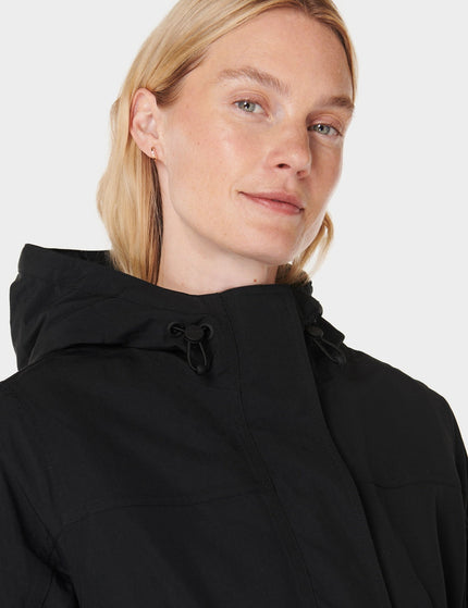Sweaty Betty Winter Stride Waterproof Parka - Blackimage3- The Sports Edit