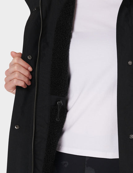 Sweaty Betty Winter Stride Waterproof Parka - Blackimage6- The Sports Edit