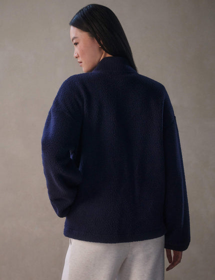 Varley Willmont Patch Pocket Fleece - Evening Blueimage2- The Sports Edit