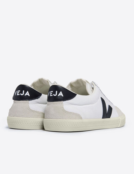 Veja Volley Canvas - White Blackimage4- The Sports Edit