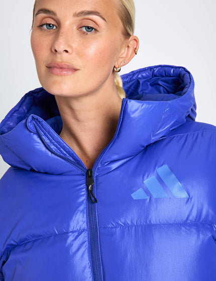 adidas Z.N.E. Puffer Climawarm Down Jacket - Semi Lucid Blueimage4- The Sports Edit