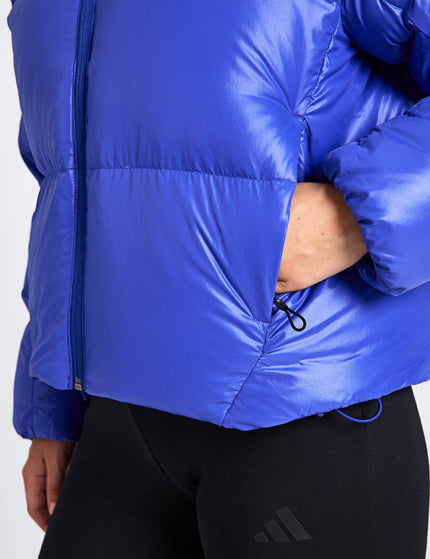 adidas Z.N.E. Puffer Climawarm Down Jacket - Semi Lucid Blueimage5- The Sports Edit