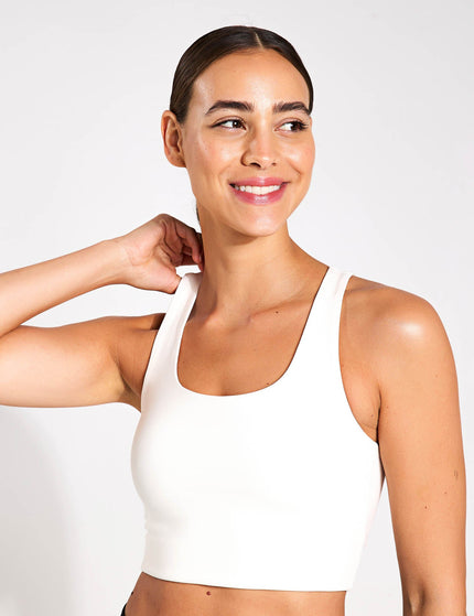 Girlfriend Collective Paloma Bra Classic - Ivoryimage1- The Sports Edit