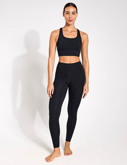 Girlfriend Collective Paloma Bra Classic - Blackimage3- The Sports Edit