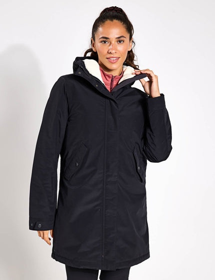 Jack Wolfskin Talforst Parka - Blackimage4- The Sports Edit