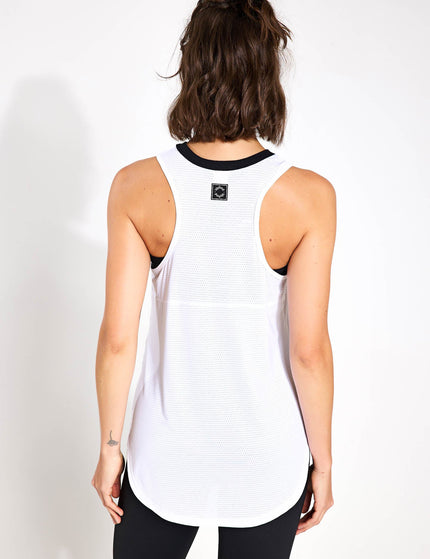 Lilybod Zela Tank Top - Whiteimage2- The Sports Edit