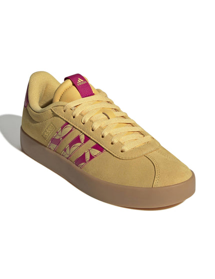 adidas VL Court 3.0 Shoes - Semi Spark/Bold Pink/Gumimage2- The Sports Edit