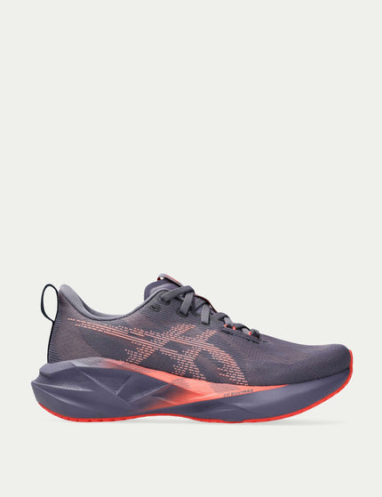 ASICS Novablast 5 Greyish Purple/Coral Reefimage1- The Sports Edit