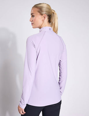 24/7 Tech Long Sleeve Half Zip Tee - Cloud