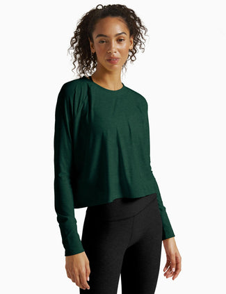 Featherweight Daydreamer Pullover - Dark Spruce Green Heather