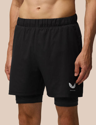 2-In-1 Short - Black/White