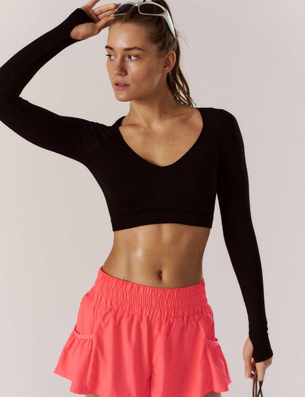 FP Movement Get Your Flirt On Shorts - Electric Sunsetimage3- The Sports Edit