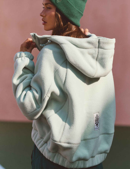 FP Movement Wild And Free Fleece Pullover - Green Teaimage3- The Sports Edit