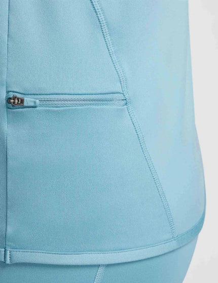 Nike Swift UV 1/4-Zip Running Top - Denim Turquoiseimage4- The Sports Edit