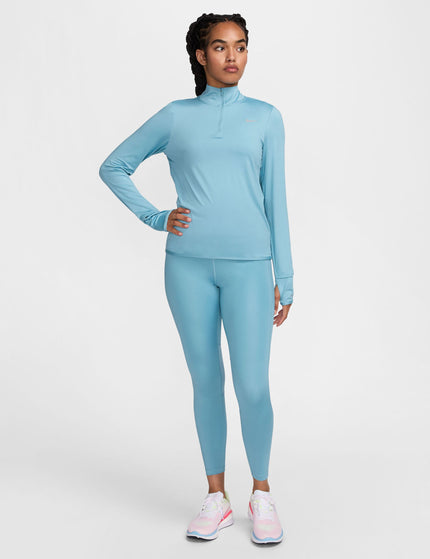 Nike Swift UV 1/4-Zip Running Top - Denim Turquoiseimage6- The Sports Edit