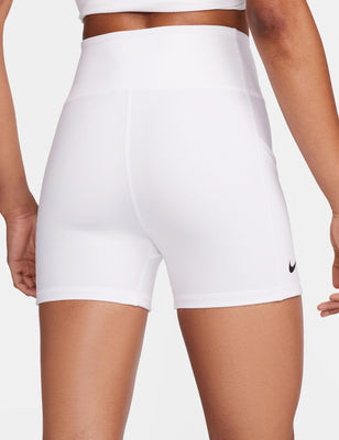 NikeCourt Advantage Dri-FIT Tennis Shorts - White/Black