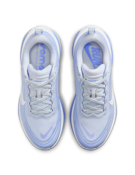 Nike Vomero Plus Running Shoes - Football Grey/White/Aluminum/Royal Pulseimage4- The Sports Edit