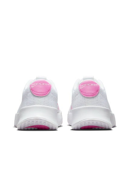Nike NikeCourt Vapor Lite 2 Shoes - White/Playful Pinkimage5- The Sports Edit