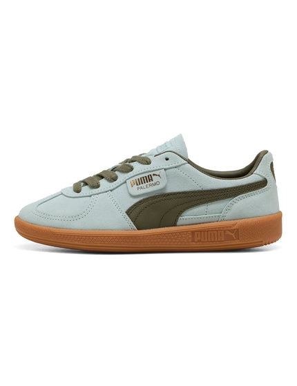 PUMA Palermo Sneakers - Peaceful Blue/Loden Greenimage3- The Sports Edit