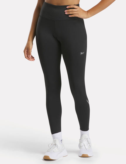 Reebok Lux Speed High Waisted Leggings - Blackimage1- The Sports Edit