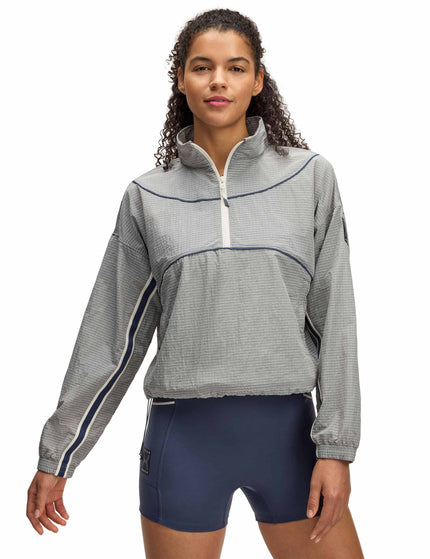 Under Armour Run 96 Jacket - White Quartz/Downpour Greyimage1- The Sports Edit