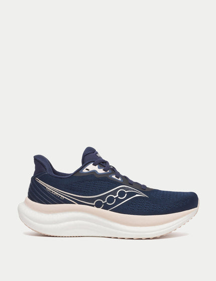 Saucony Triumph 23 - Navy/Cameoimage1- The Sports Edit