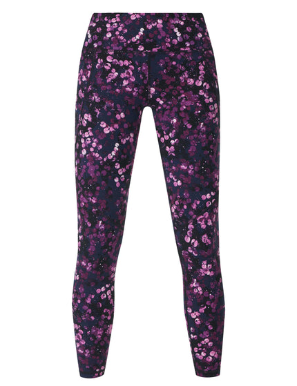 Sweaty Betty Power 7/8 Gym Leggings - Purple Lilypad Printimage8- The Sports Edit