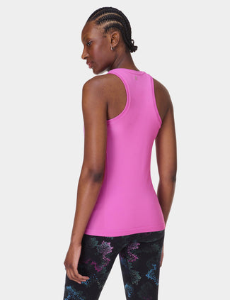 Athlete Seamless Gym Vest - Allium Pink