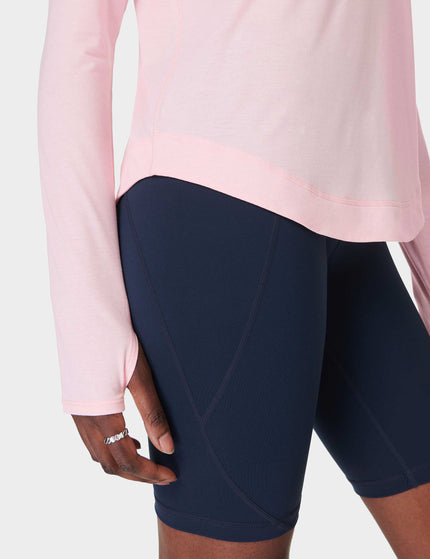 Sweaty Betty Breathe Easy Running Long Sleeve Top - Nerine Pinkimage5- The Sports Edit