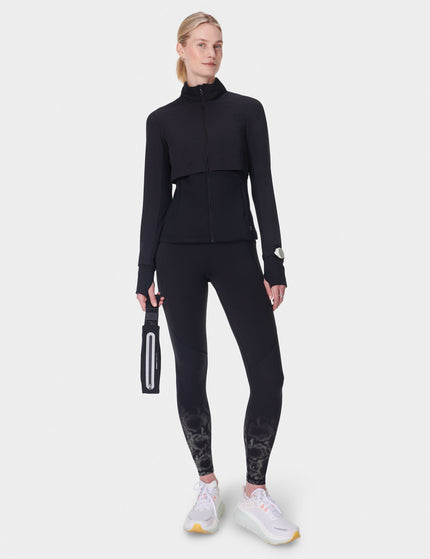 Sweaty Betty Pro Run Water Resistant Run Jacket - Blackimage3- The Sports Edit