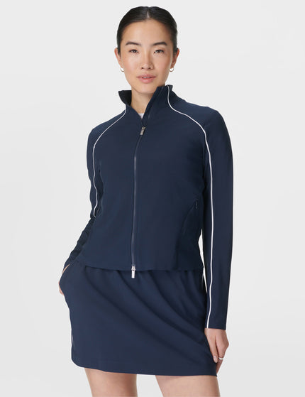 Sweaty Betty Anytime Explorer Zip Up - Navy Blueimage1- The Sports Edit