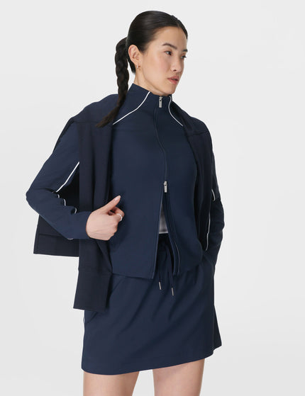 Sweaty Betty Anytime Explorer Zip Up - Navy Blueimage6- The Sports Edit