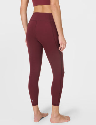 Ultimate Studio 7/8 Legging - Garnet Red