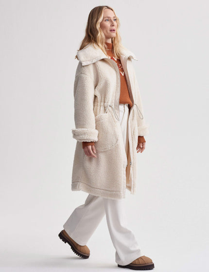 Varley Logan Sherpa Coat - Sandshellimage7- The Sports Edit